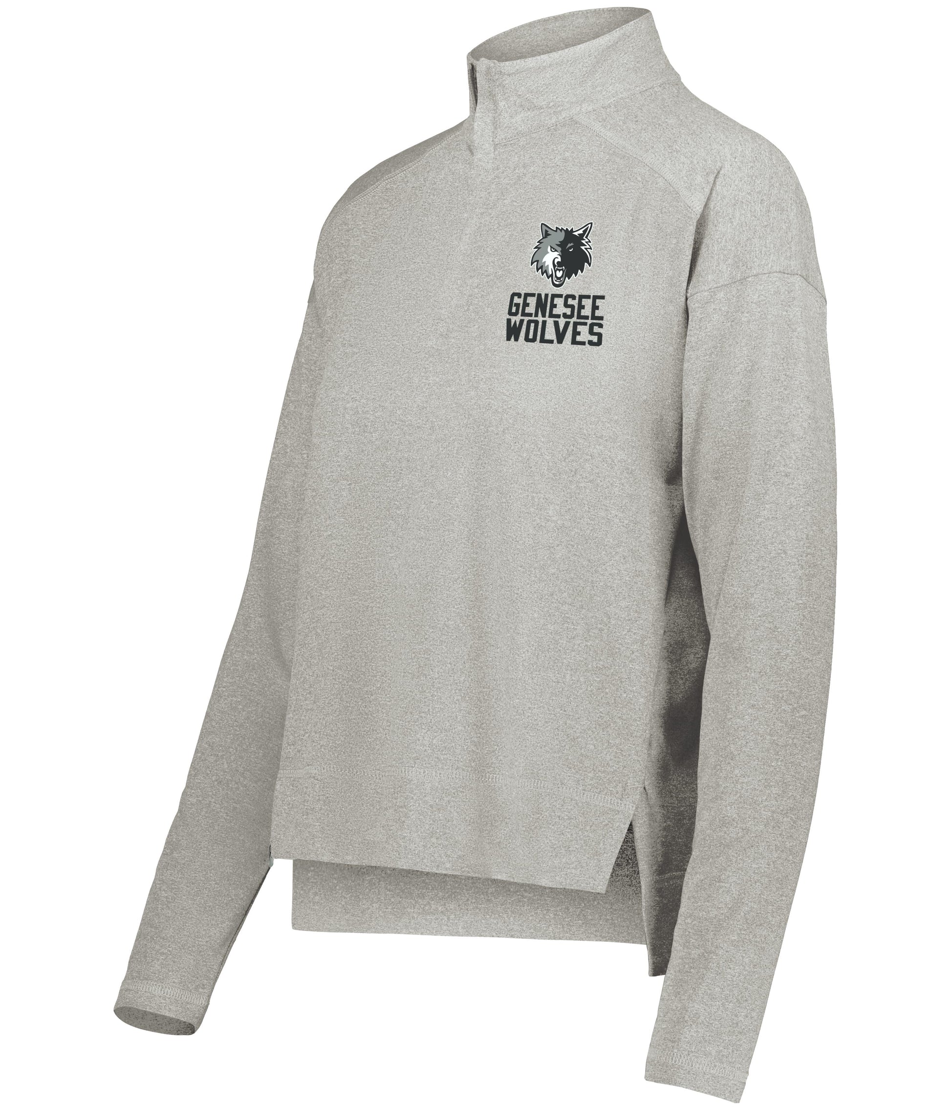 Genesee Wolves Ladies Ventura 1/4 Zip Pullover