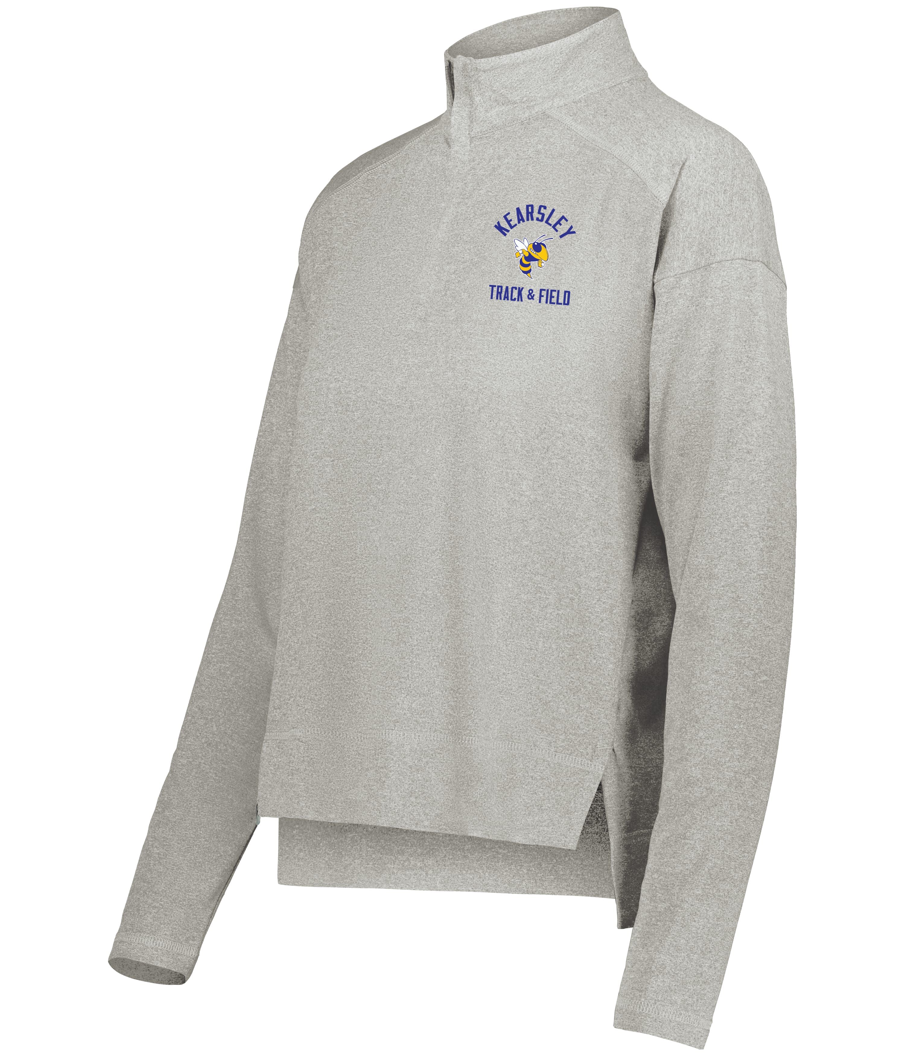 Kearsley Track & Field Ladies Embroidered Ventura 1/4 Zip Pullover