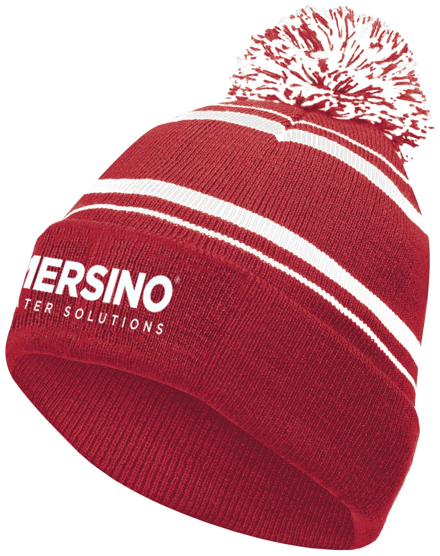 Mersino 2 Color Stripe Beanie