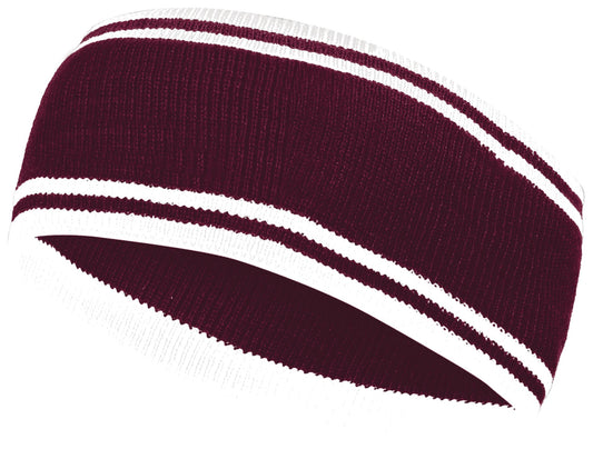 Maroon/White Homecoming Headband