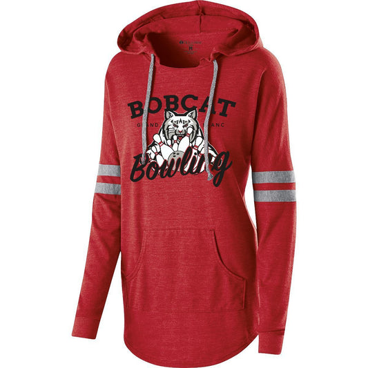 Grand Blanc Bowling Ladies Hooded Low Key Pullover