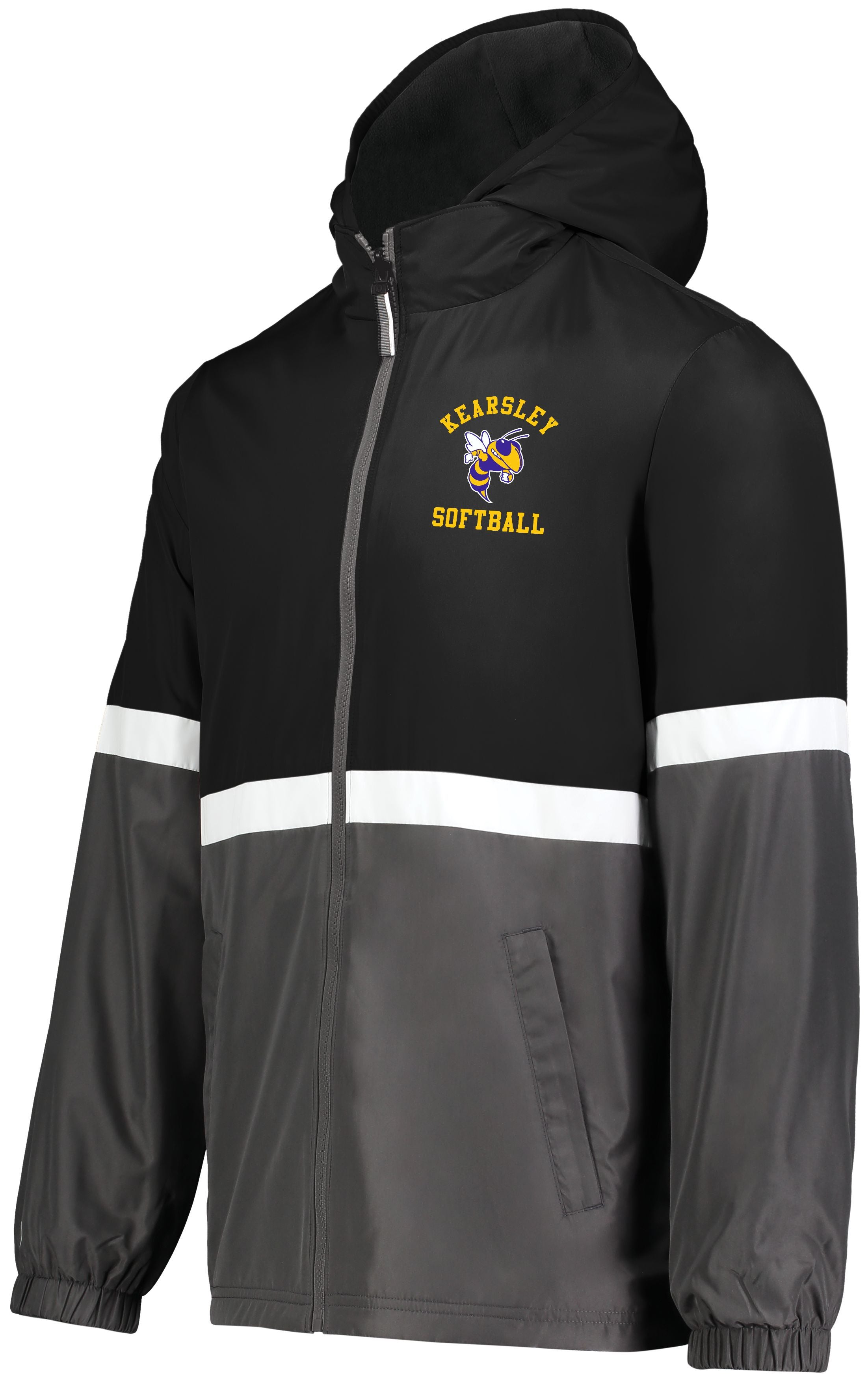 Kearsley Softball Turnabout Reversible Jacket