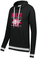 Holly Volleyball Ladies Ivy Funnel Neck Sweatshirt