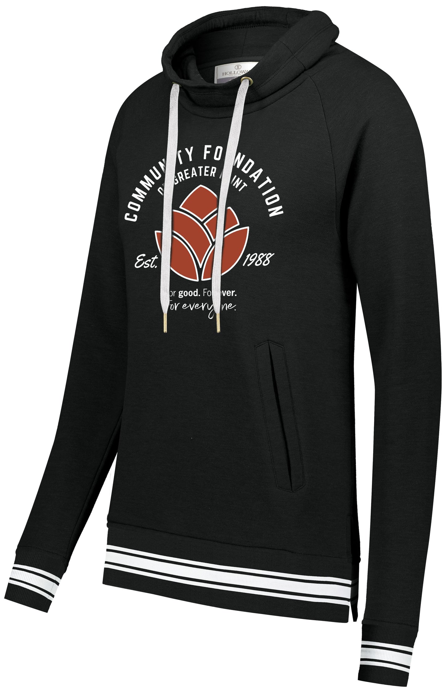 Community Foundation of Greater Flint Ivy Funnel Neck Sweatshirt