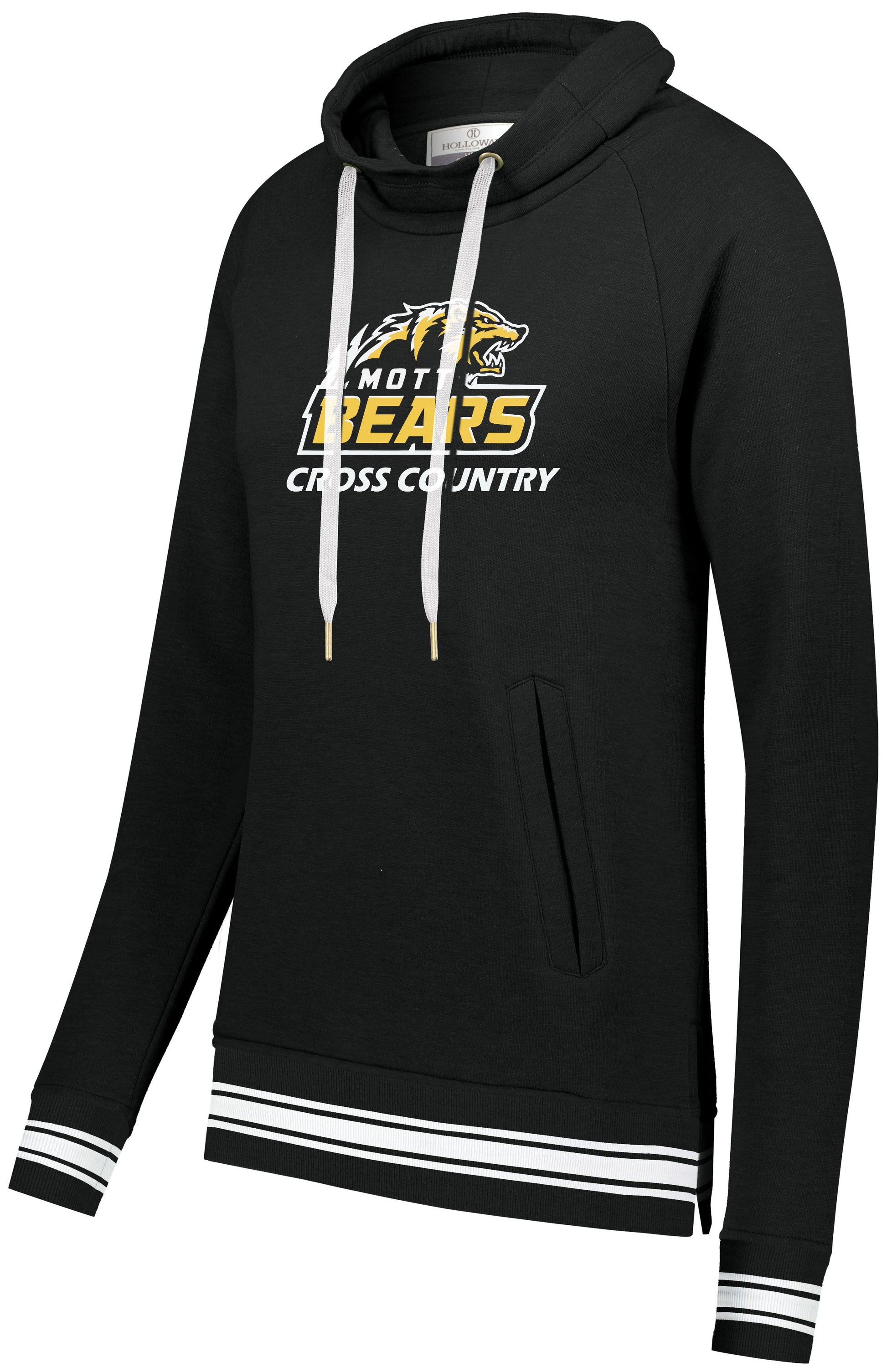 Mott Cross Country Ladies Ivy Funnel Neck Sweatshirt