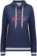 USA Prime Softball Ladies Ivy Funnel Neck Sweatshirt