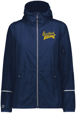 Goodrich Softball Packable Full Zip Jacket