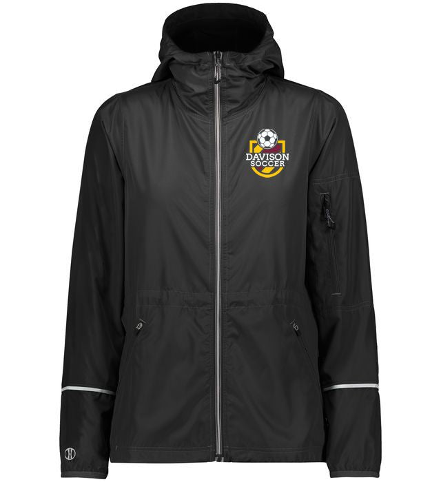Davison Soccer Packable Full Zip Jacket