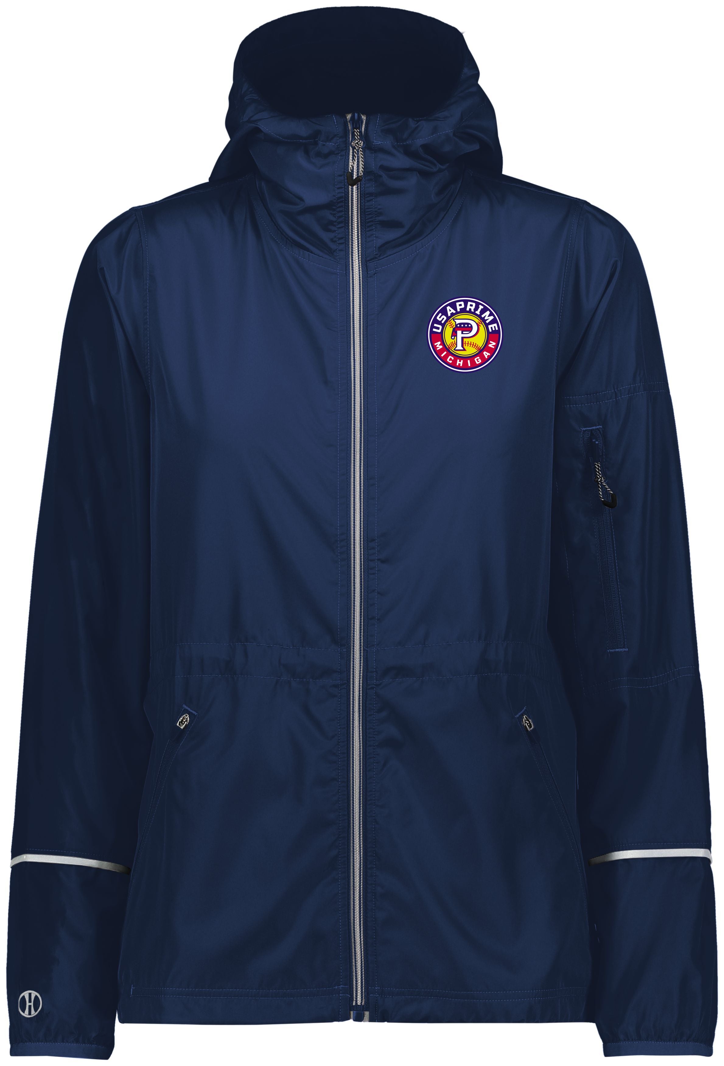 USA Prime Softball Packable Full Zip Jacket