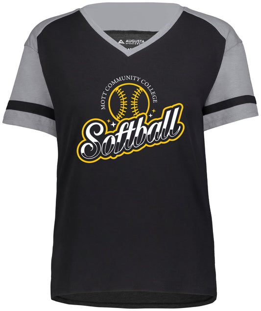 Mott Softball Ladies Fanatics Tee