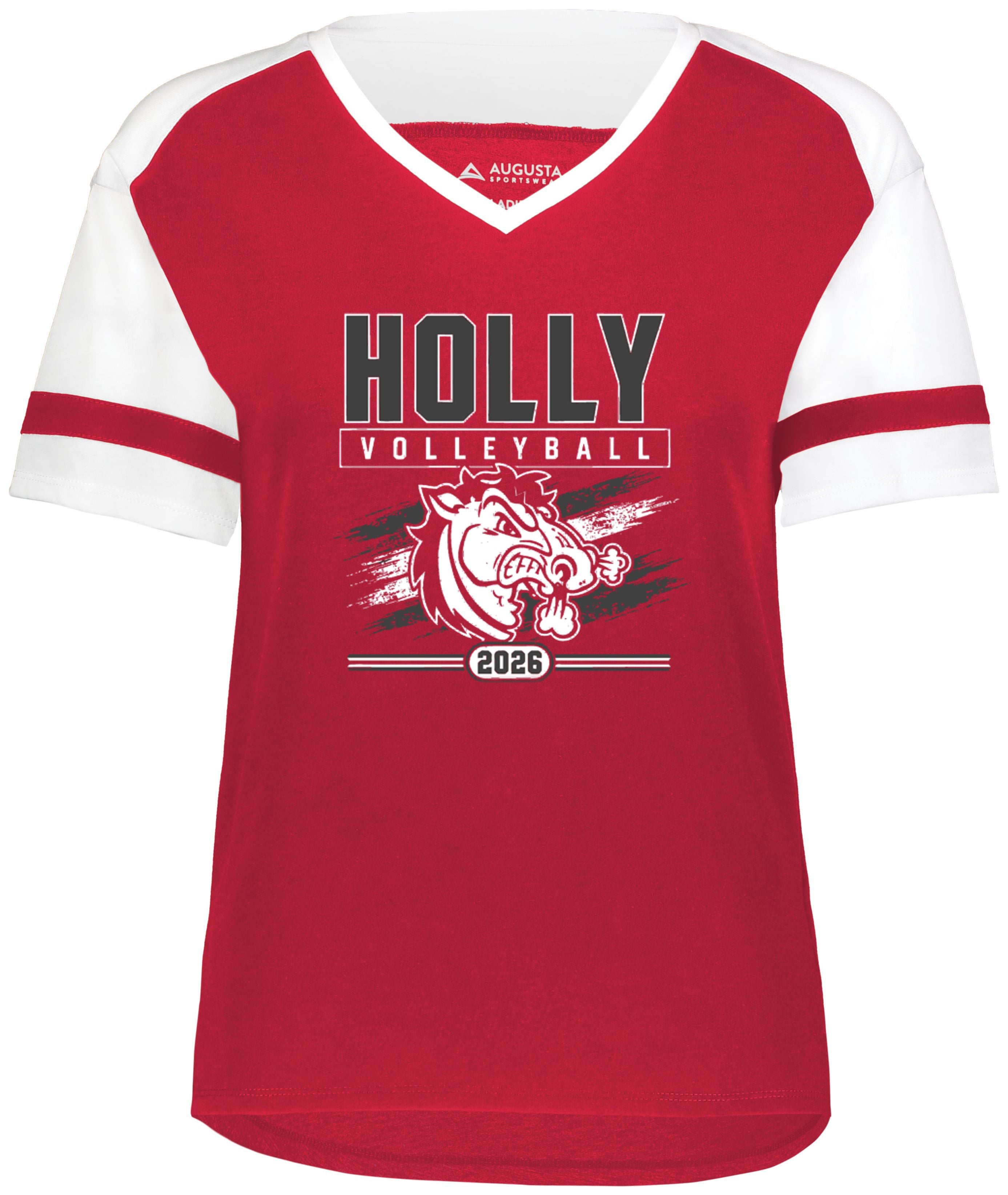 Holly Volleyball Ladies Fanatics Tee