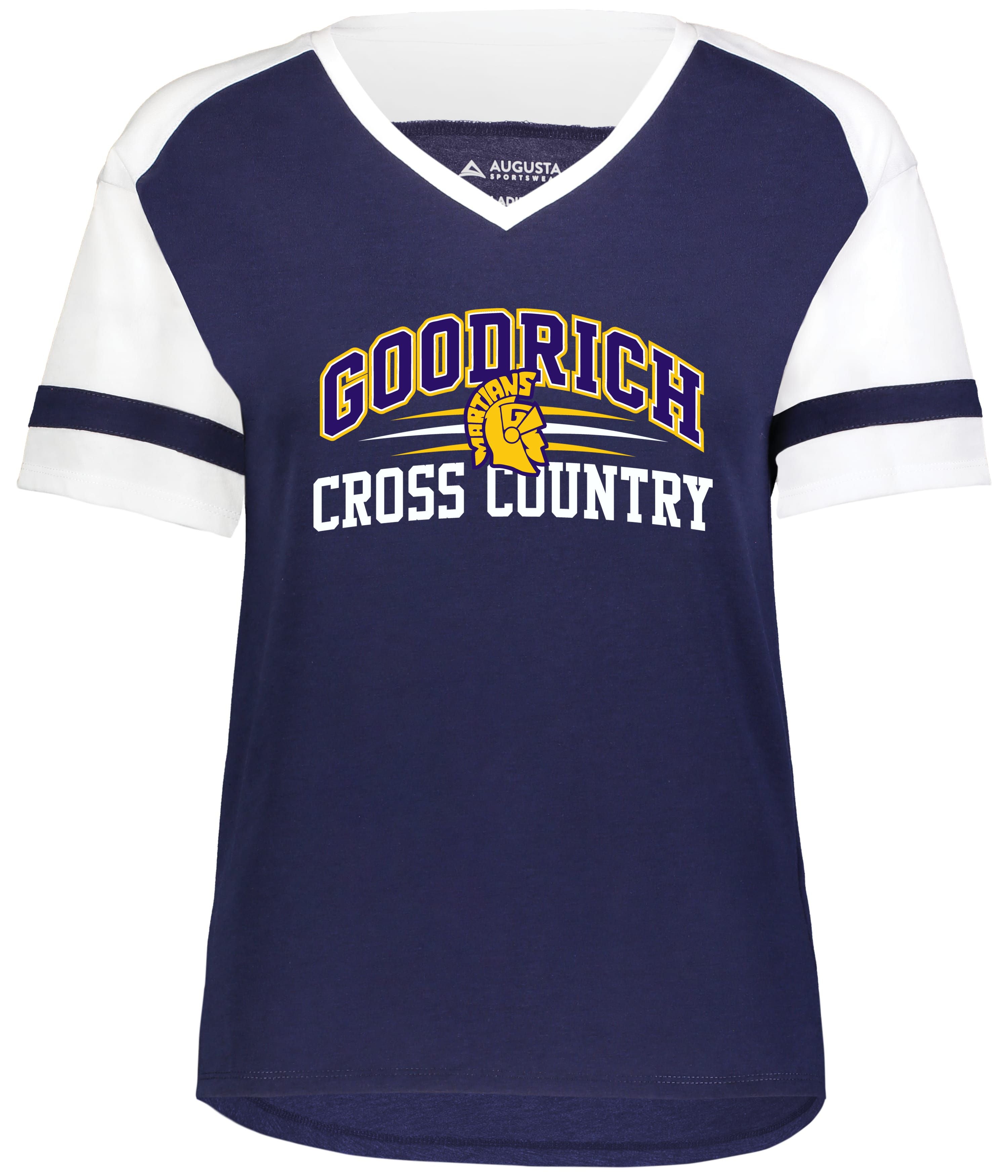 Goodrich Cross Country Ladies Fanatics Tee