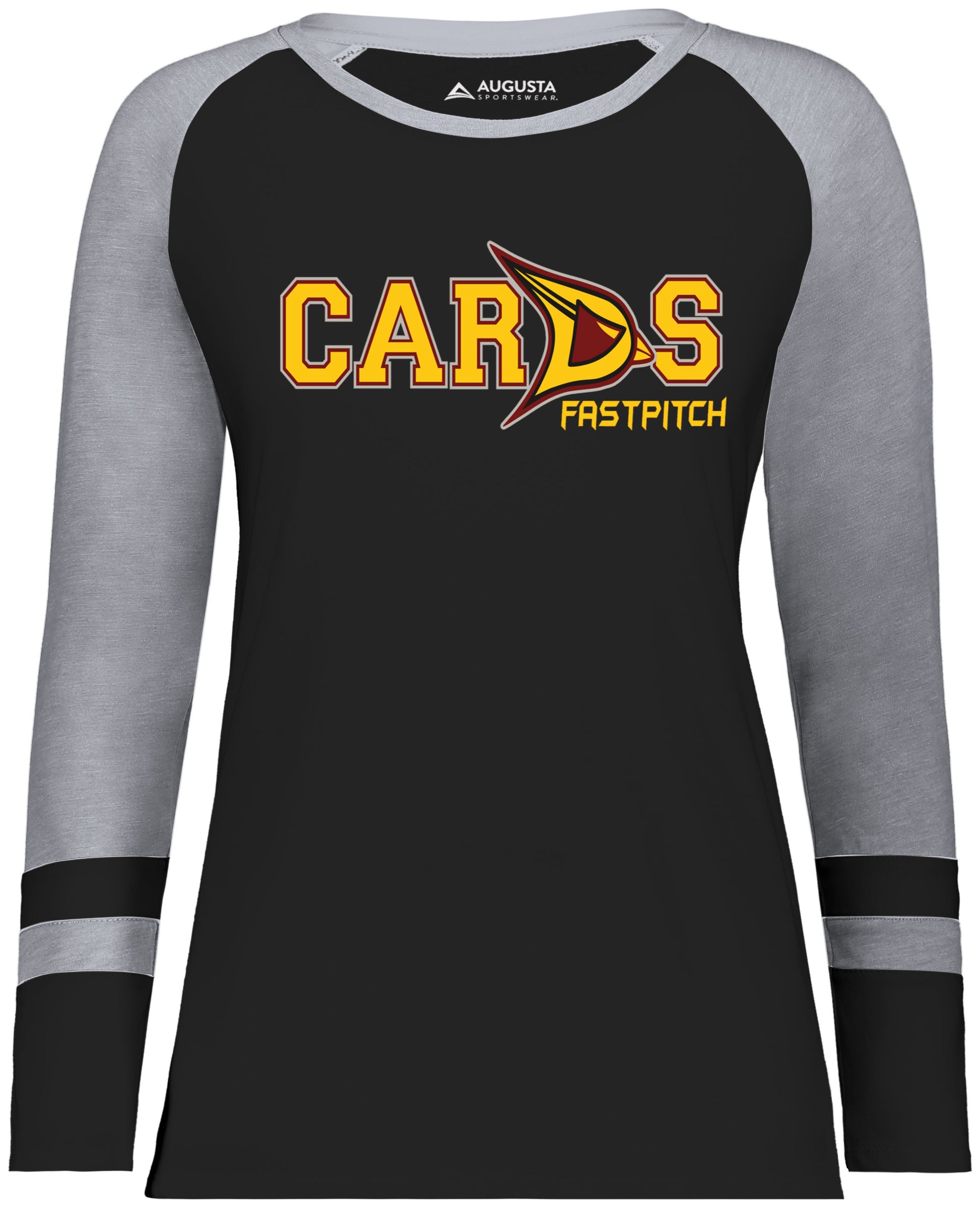 Cards Fastpitch Ladies Fanatic Long Sleeve Tee