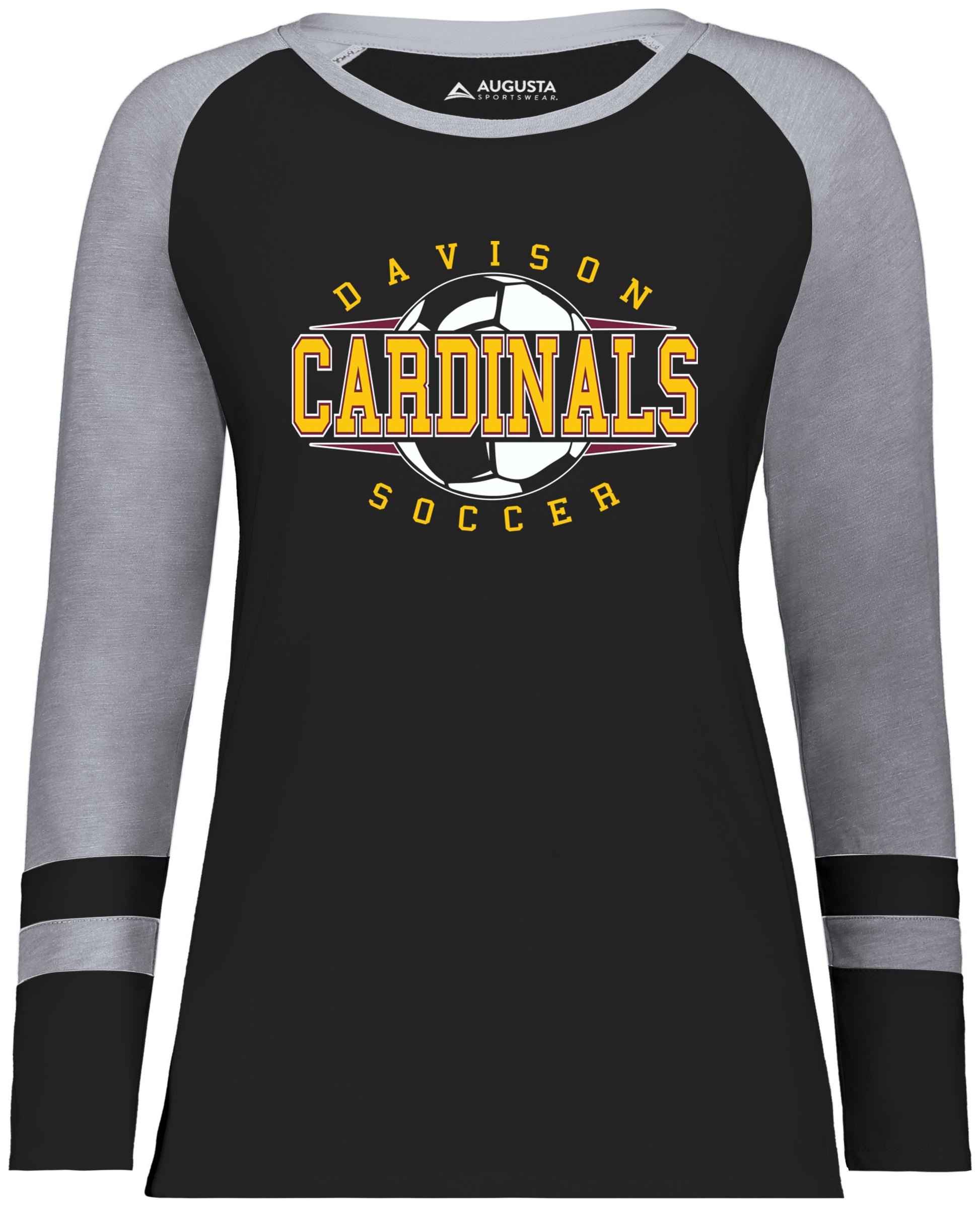 Davison Soccer Ladies Fanatic Long Sleeve Tee