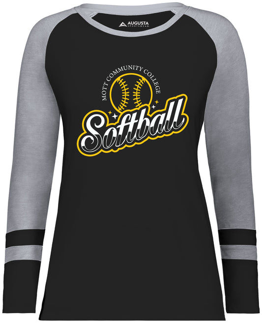 Mott Softball Ladies Fanatic Long Sleeve Tee