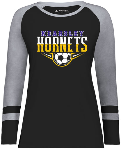 Kearsley Soccer Ladies Fanatic Long Sleeve Tee