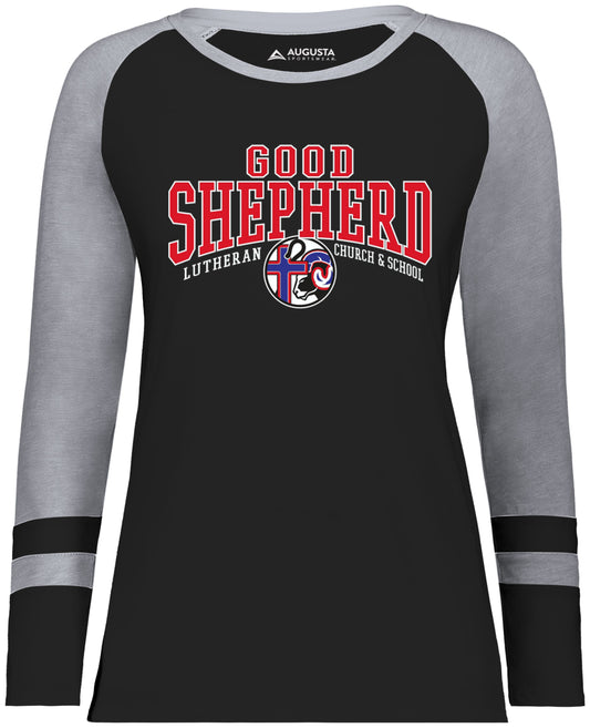 Good Shepherd Ladies Fanatic Long Sleeve Tee