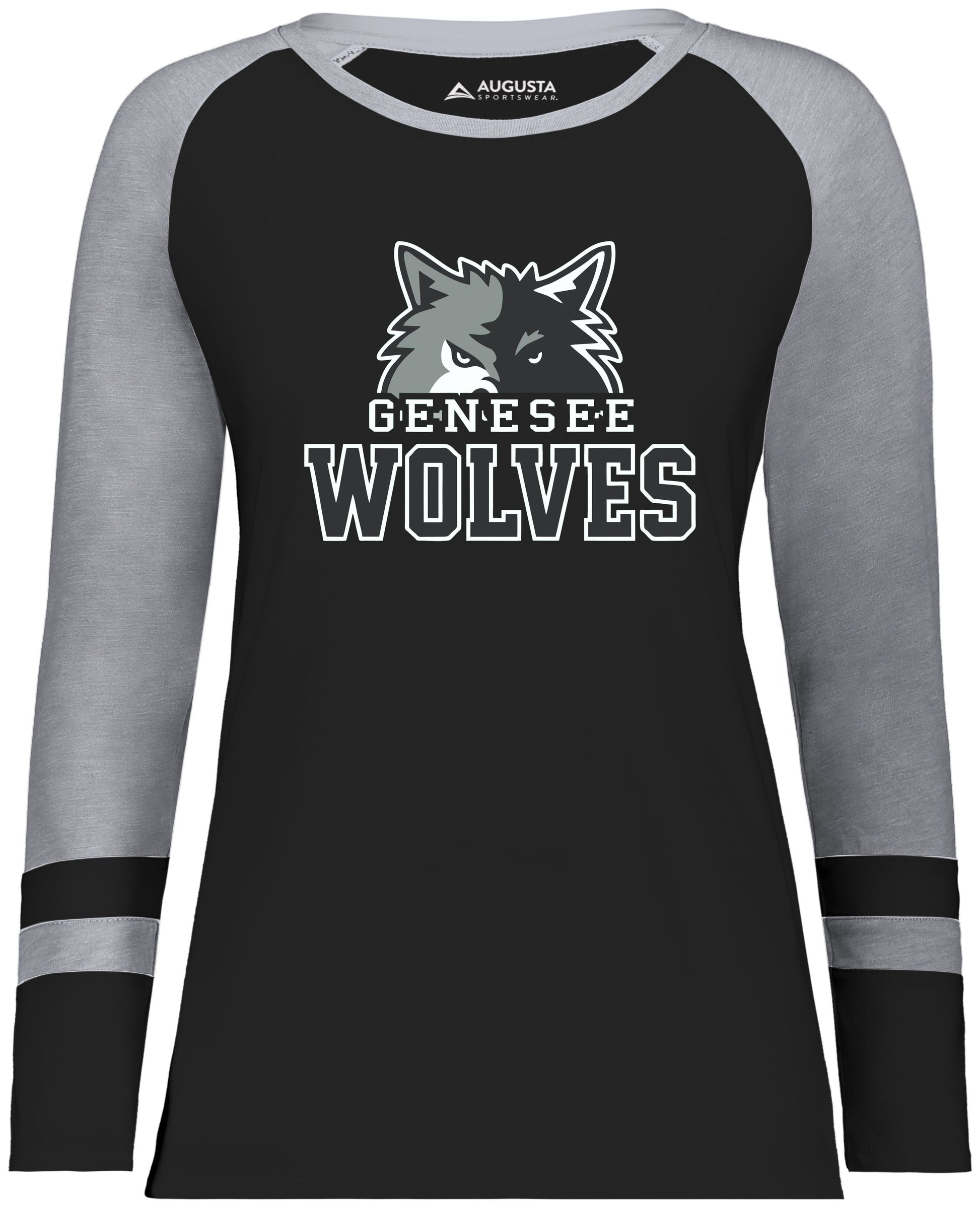 Genesee Wolves Ladies Fanatic Long Sleeve -GWPTO