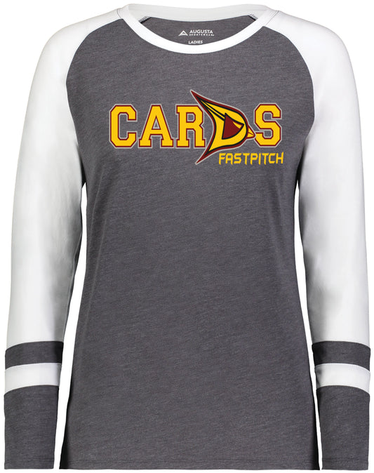 Cards Fastpitch Ladies Fanatic Long Sleeve Tee