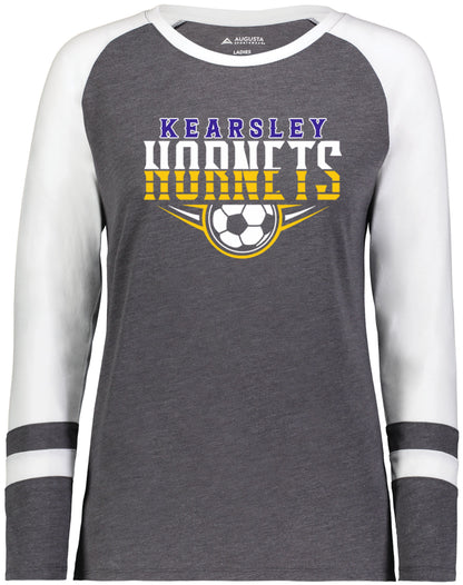Kearsley Soccer Ladies Fanatic Long Sleeve Tee