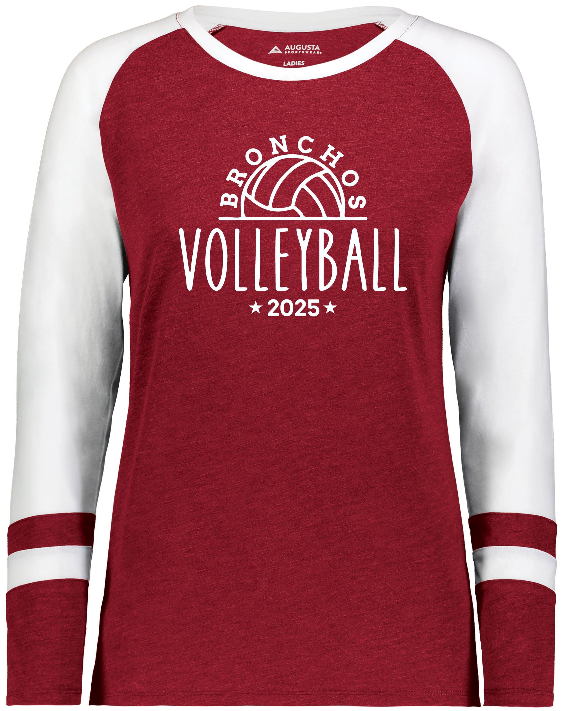 Holly Volleyball Ladies Fanatic Long Sleeve Tee