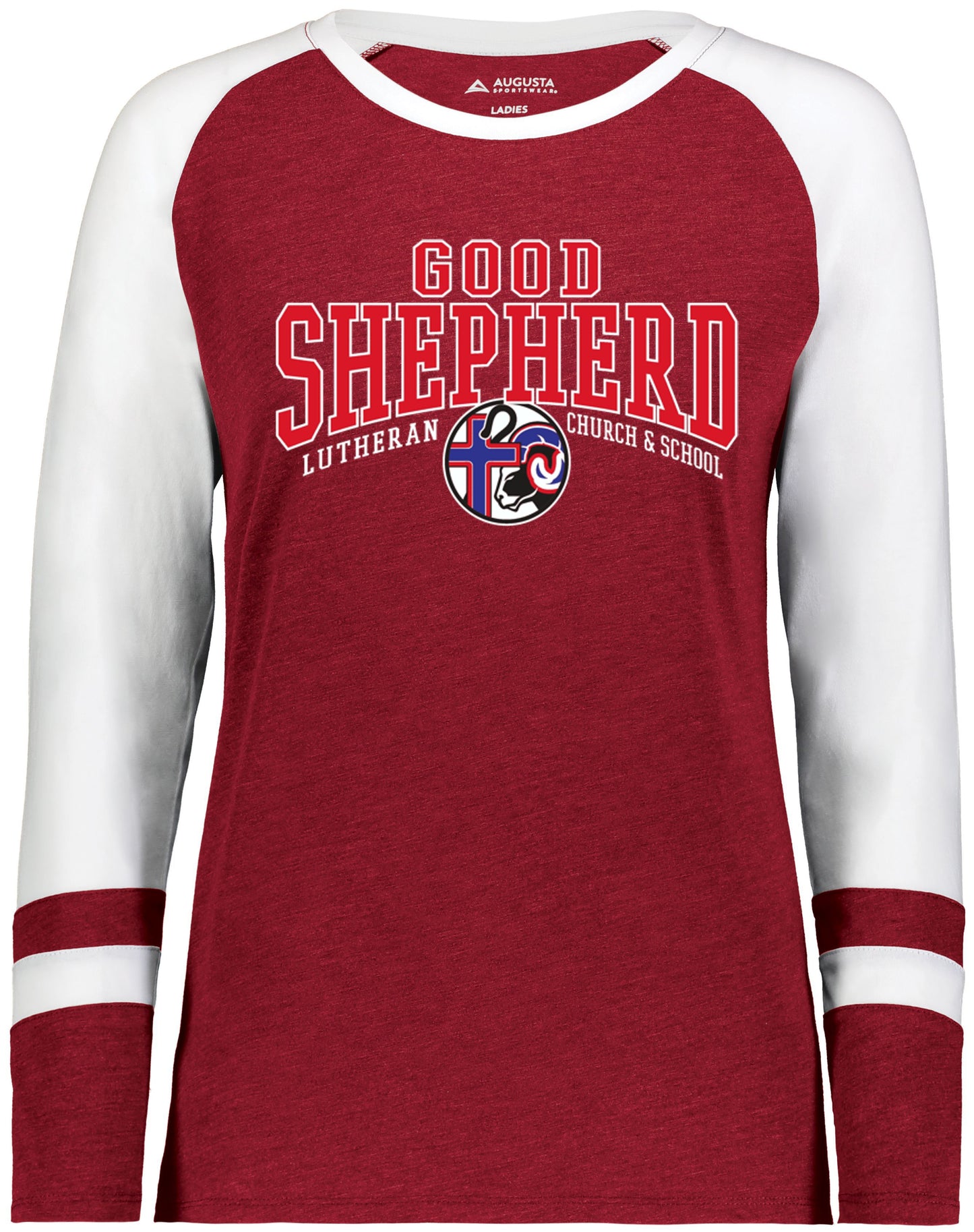 Good Shepherd Ladies Fanatic Long Sleeve Tee