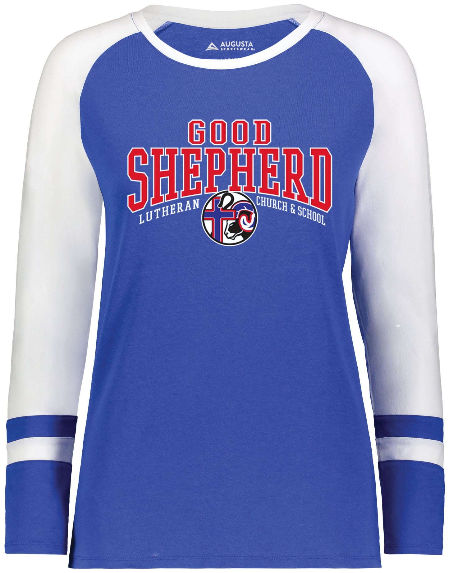 Good Shepherd Ladies Fanatic Long Sleeve Tee