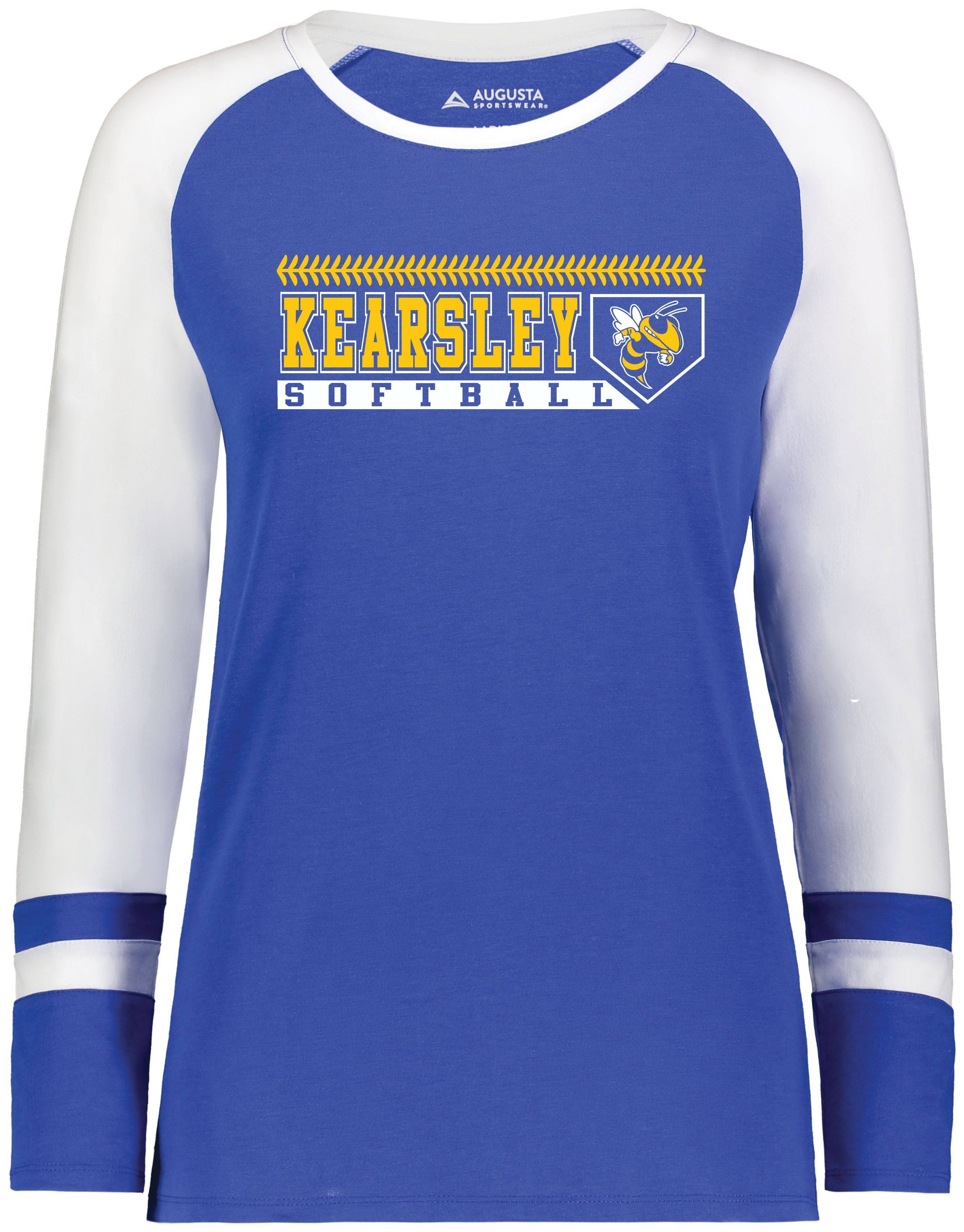 Kearsley Softball Ladies Fanatic Long Sleeve Tee