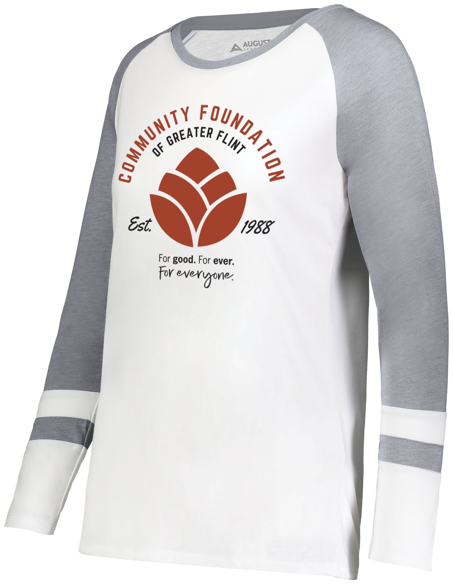 Community Foundation of Greater Flint Ladies Fanatic Long Sleeve Tee