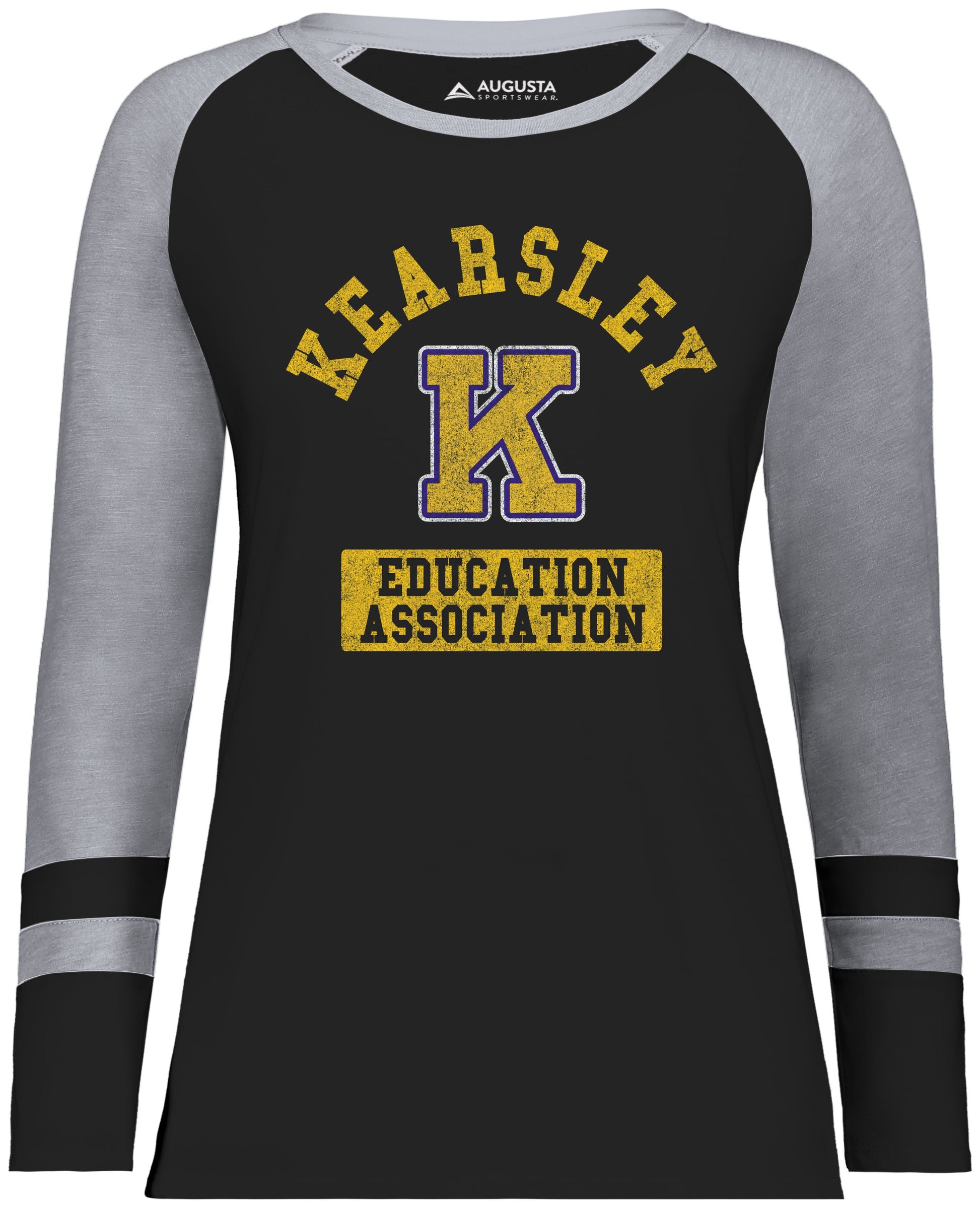 Kearsley Education Association Ladies Fanatic Long Sleeve Tee