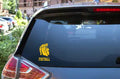 Martians Football Car Decal