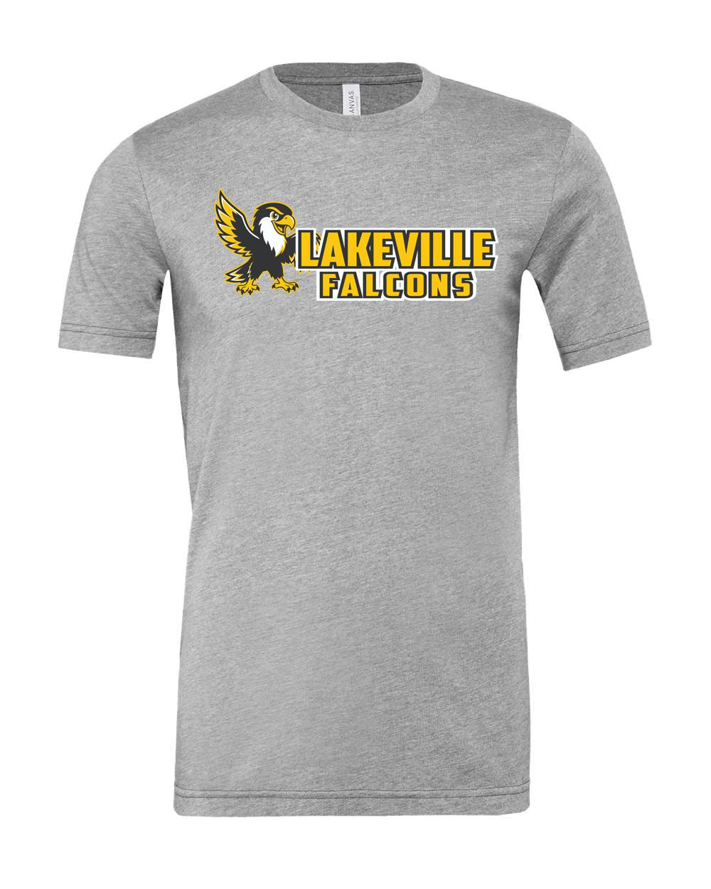 Lakeville Cartoon Falcons Bella Canvas CVC Short Sleeve T-Shirt