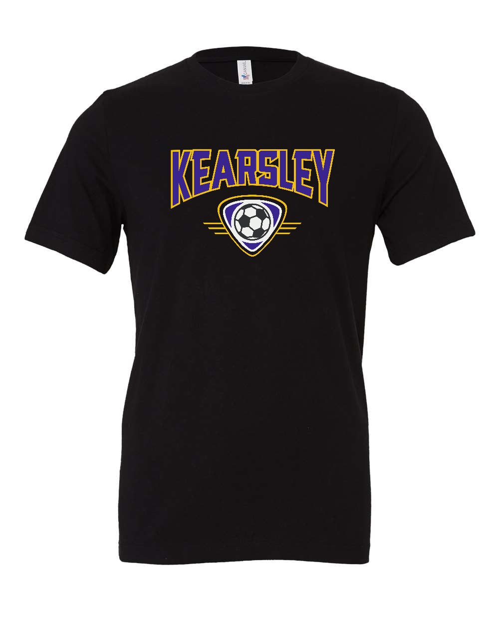 Kearsley Soccer Bella Canvas CVC Short Sleeve T-Shirt