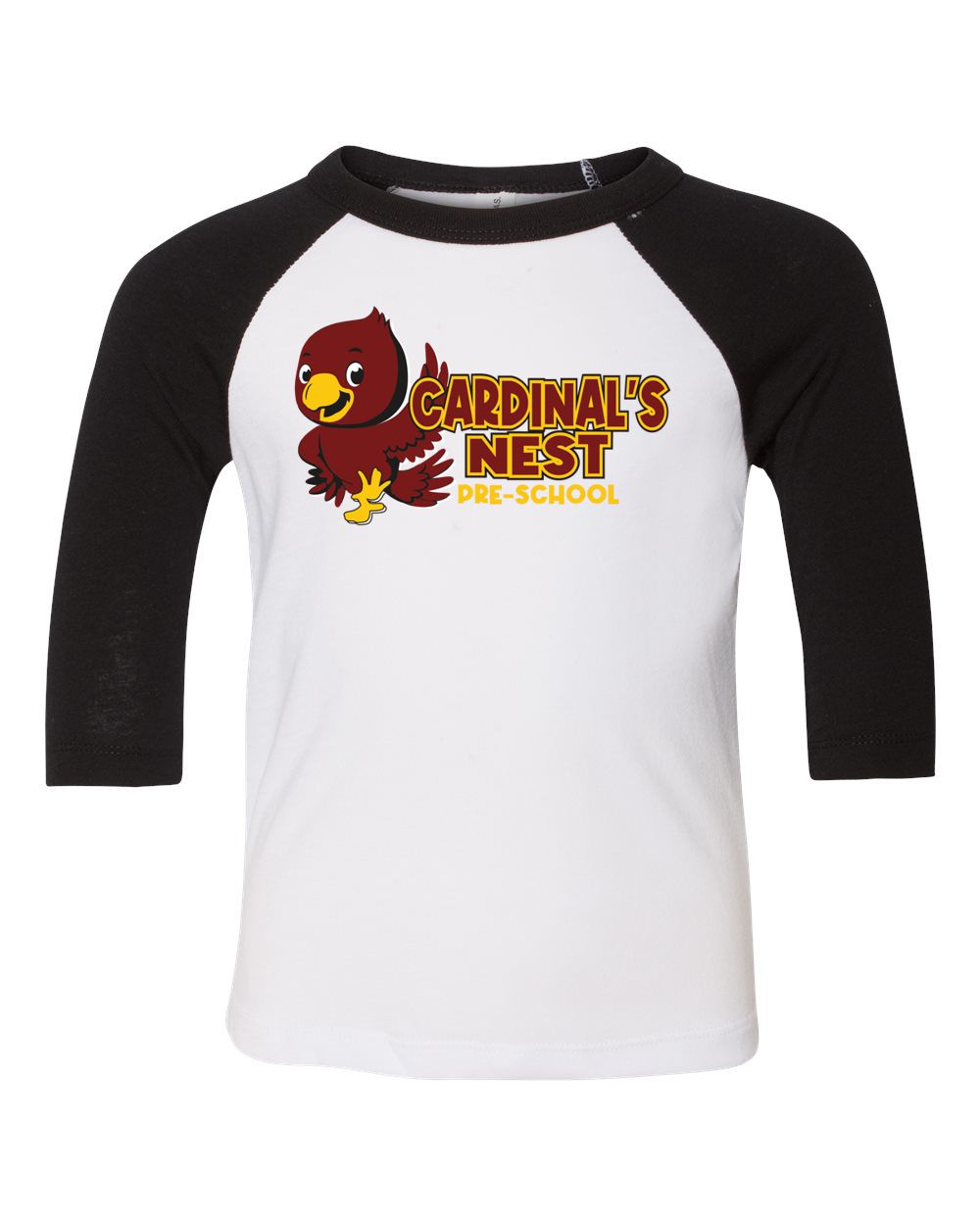 Cardinal's Nest Toddler 3/4 Sleeve Tee