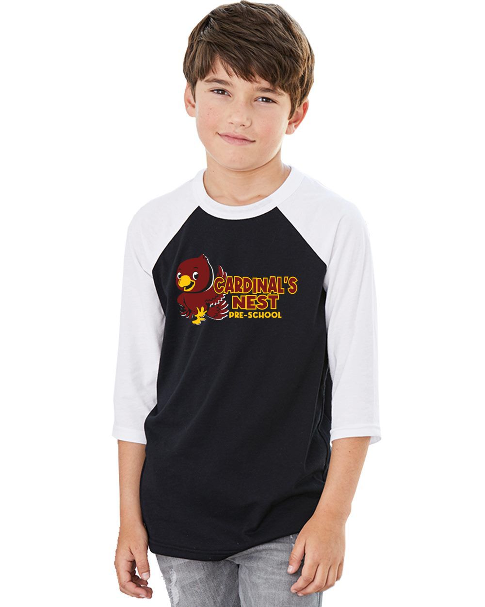 Cardinal's Nest 3/4 Sleeve Tee