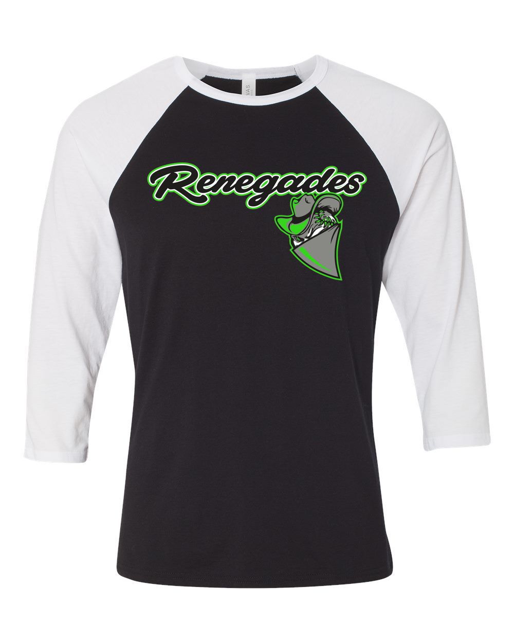 Michigan Renegades 3/4 Sleeve Tee