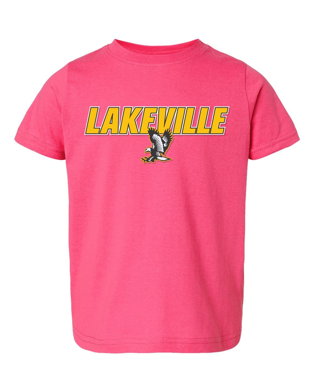Lakeville Italic Over Logo Falcons Toddler Tee