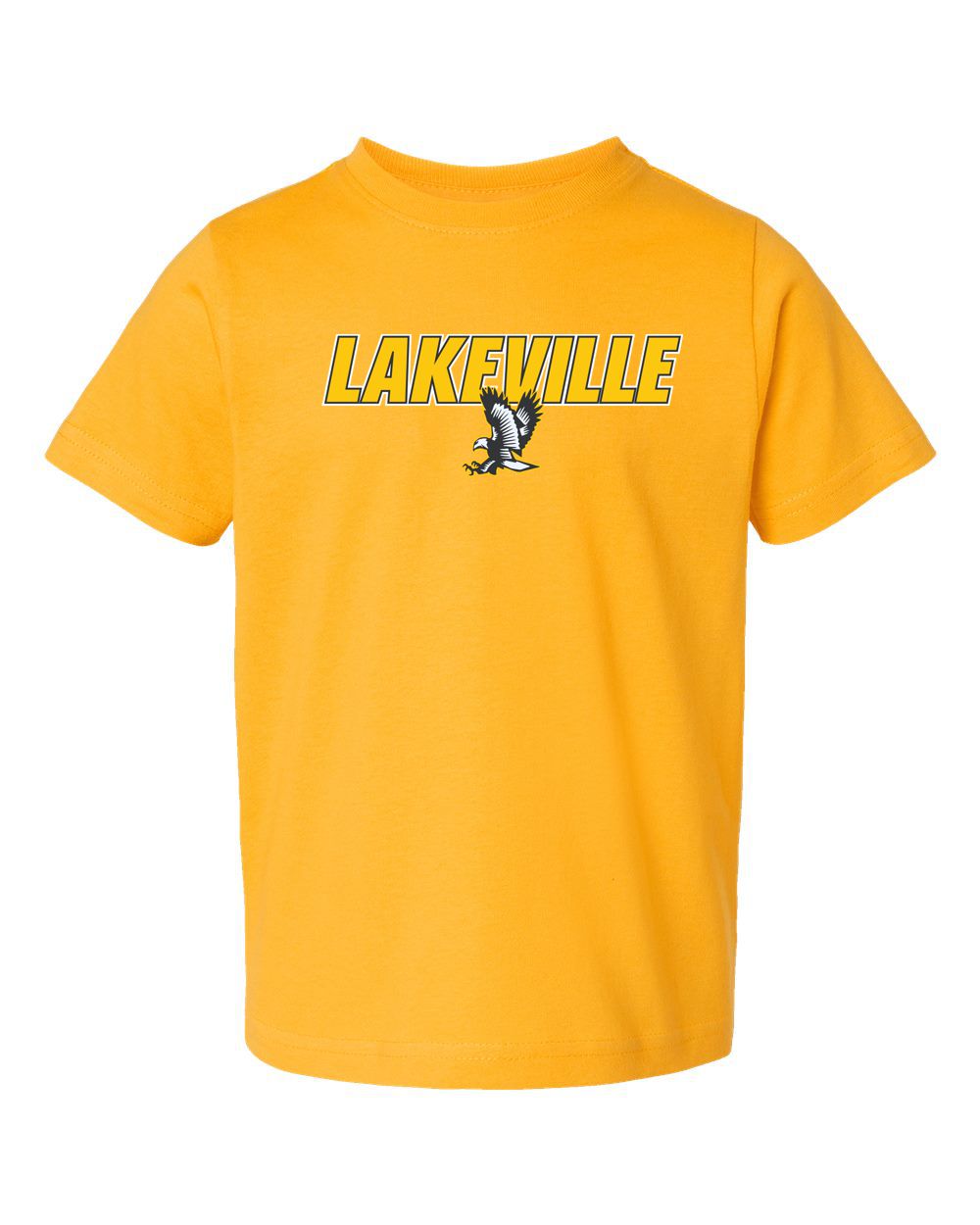 Lakeville Italic Over Logo Falcons Toddler Tee