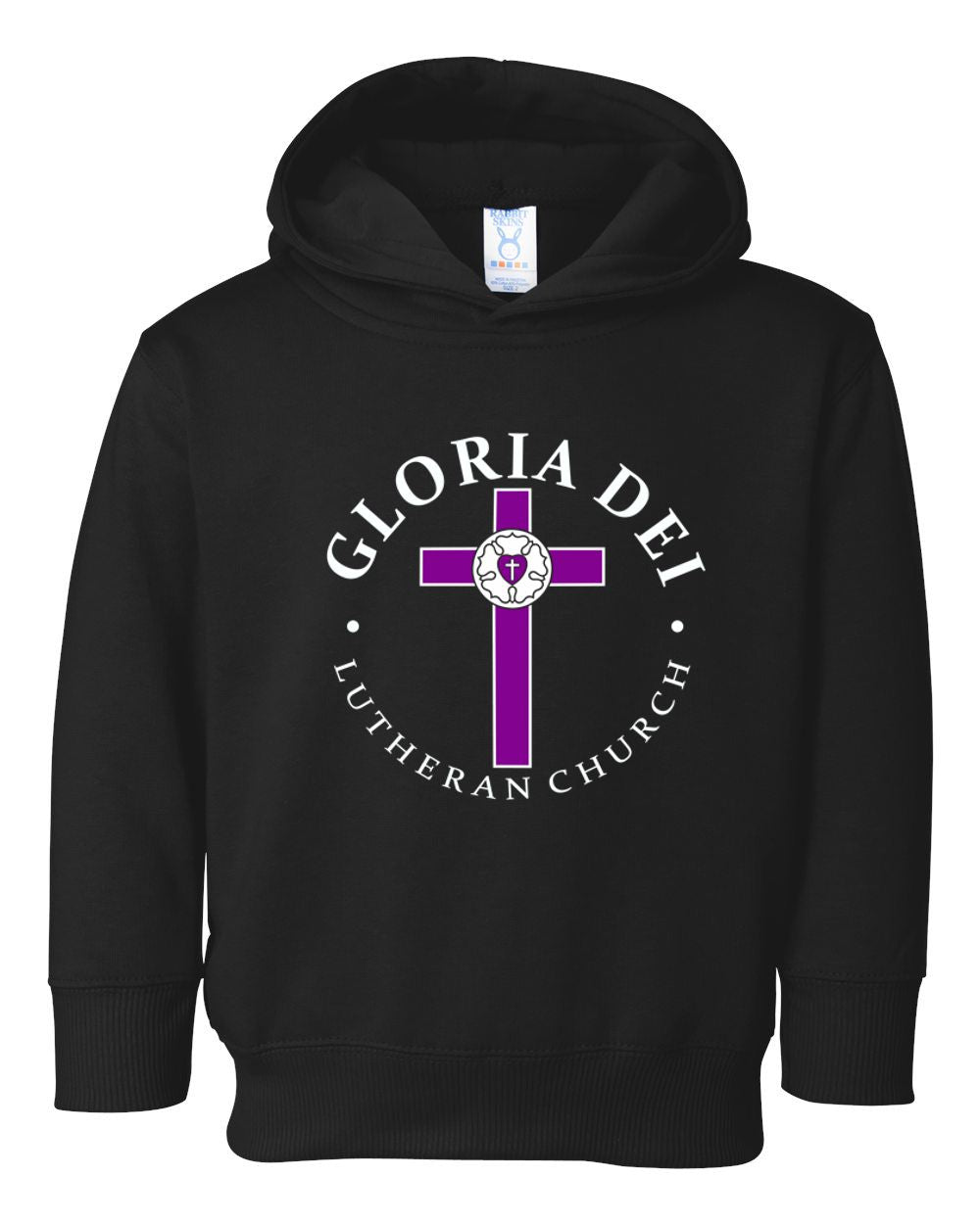 Gloria Dei Lutheran Church Toddler Hooded Sweatshirt