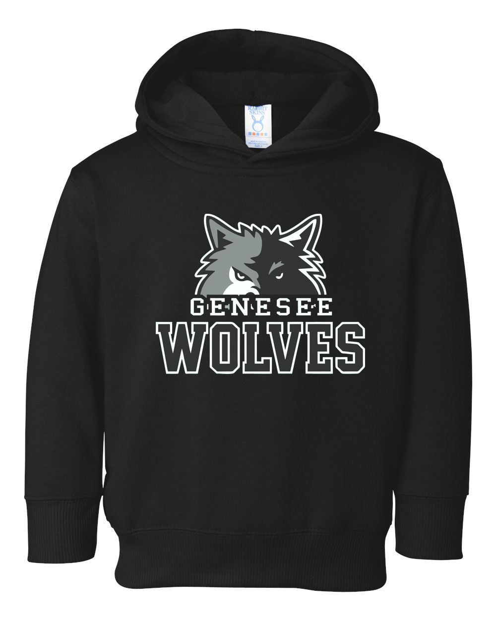 Genesee Wolves Toddler Hooded Sweatshirt - GWPTO