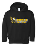 Lakeville Cartoon Falcons Toddler Hooded Sweatshirt