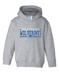 Holy Rosary Grey Toddler Hooded Sweatshirt