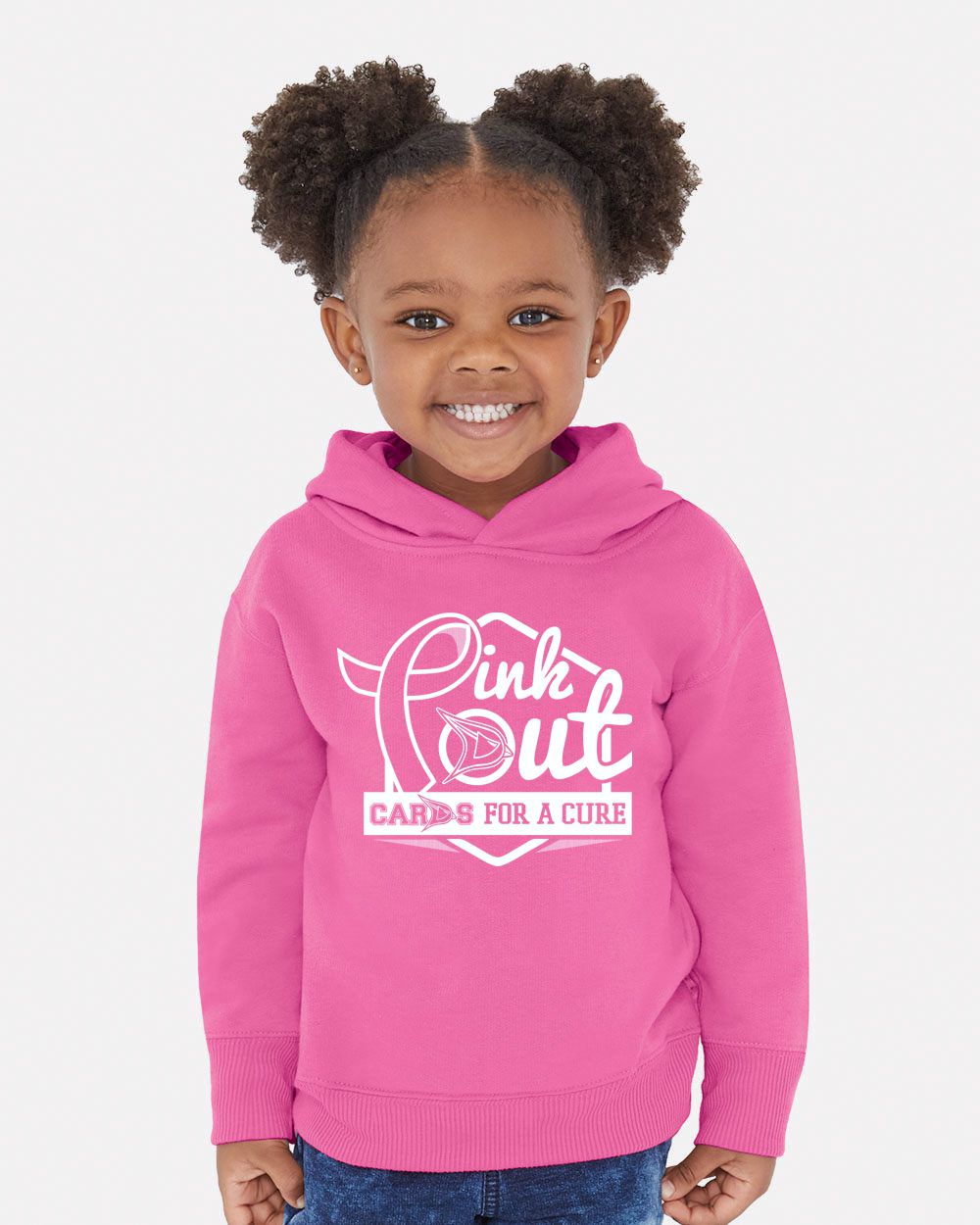 Davison Pink Out Toddler Hooded Sweatshirt