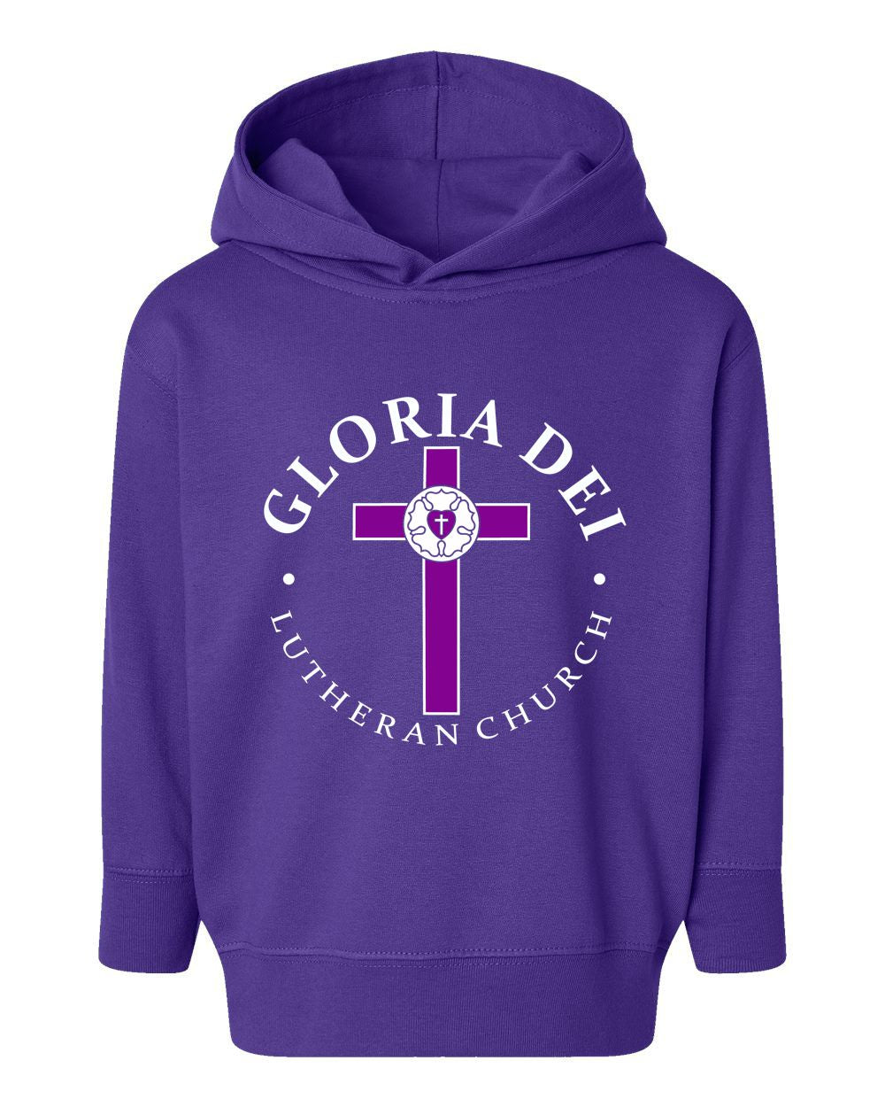 Gloria Dei Lutheran Church Toddler Hooded Sweatshirt