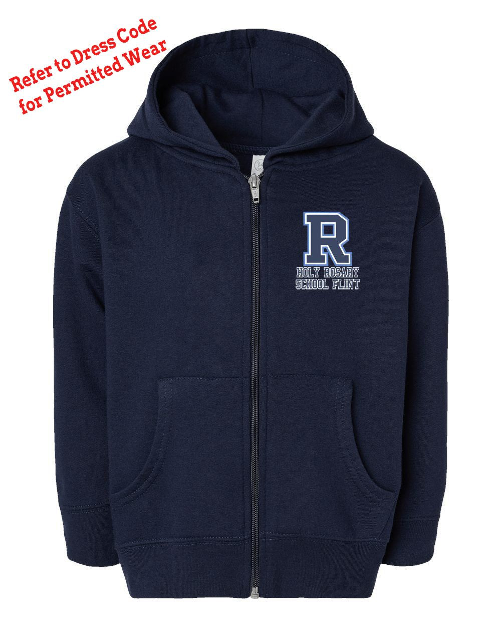 Holy Rosary Youth Full Zip Jacket