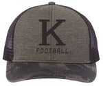 Kearsley Football Camo Trucker Cap (Kearsley Youth Football)