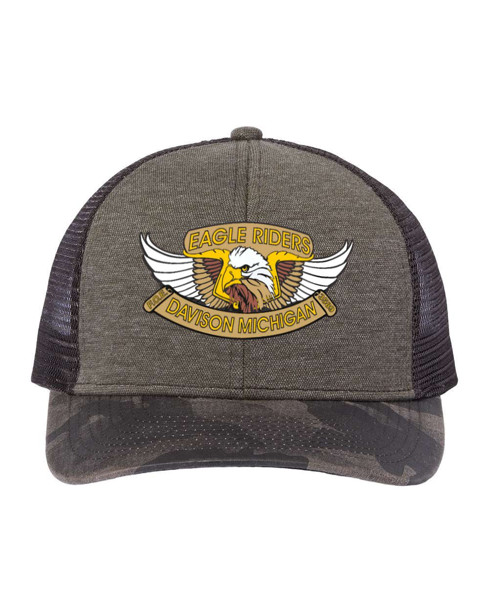 Davison Eagle Riders Camo Trucker Cap