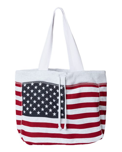 American Flag Pro-Weave Beachcomber Bag