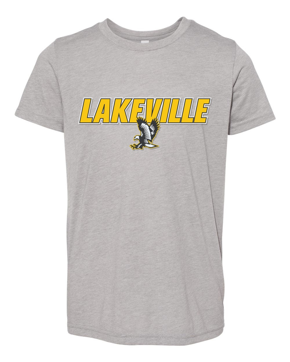 Lakeville Italic Over Logo Falcons Toddler Tee