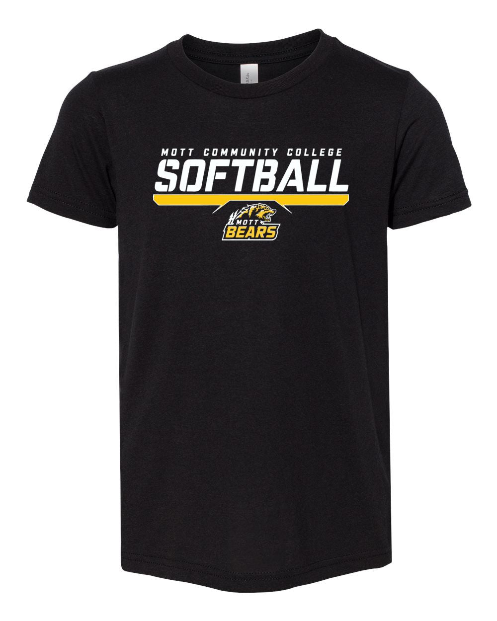 Mott CC Softball Bella Canvas Unisex Triblend Tee